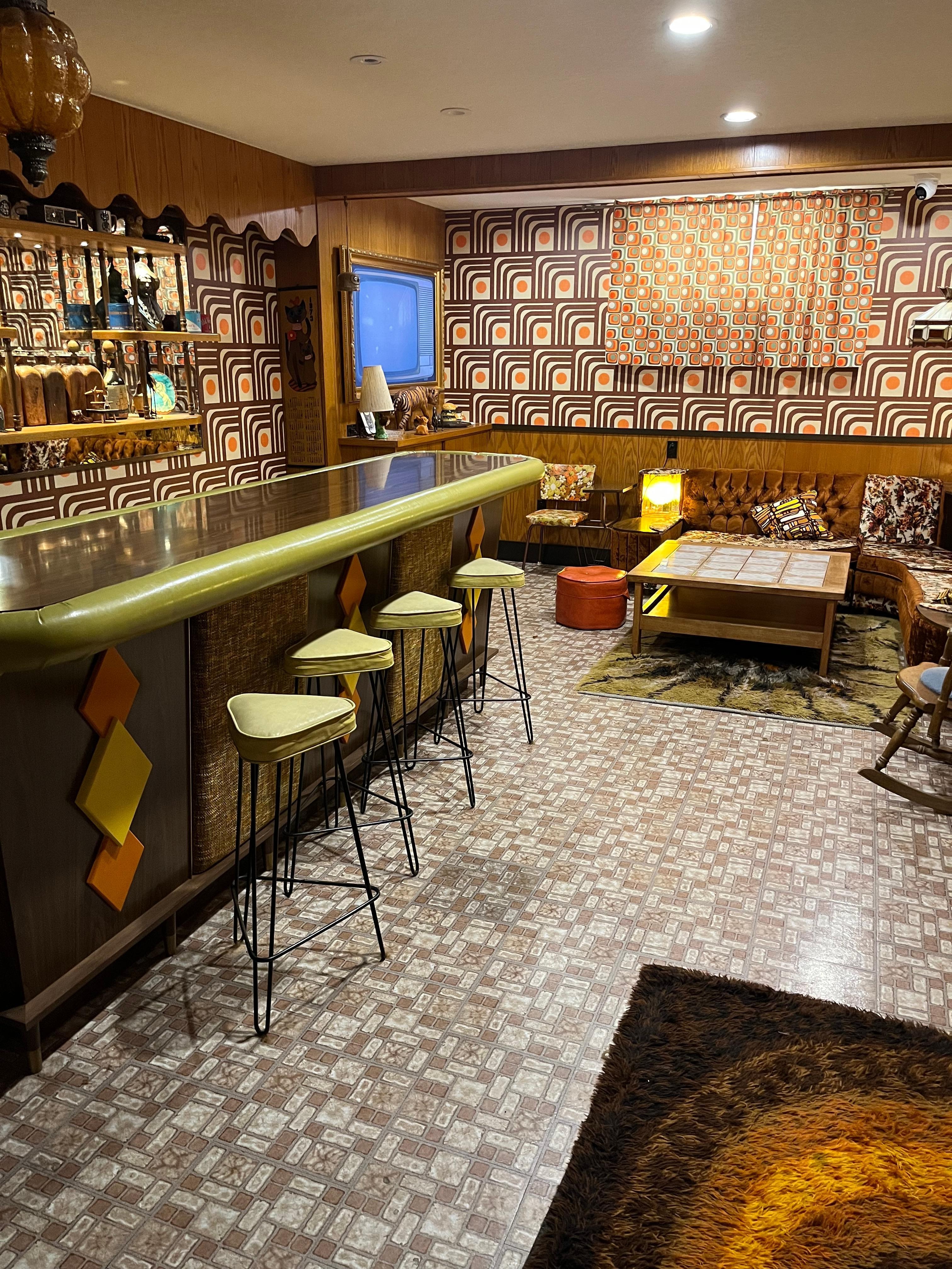 The basement area is fun!