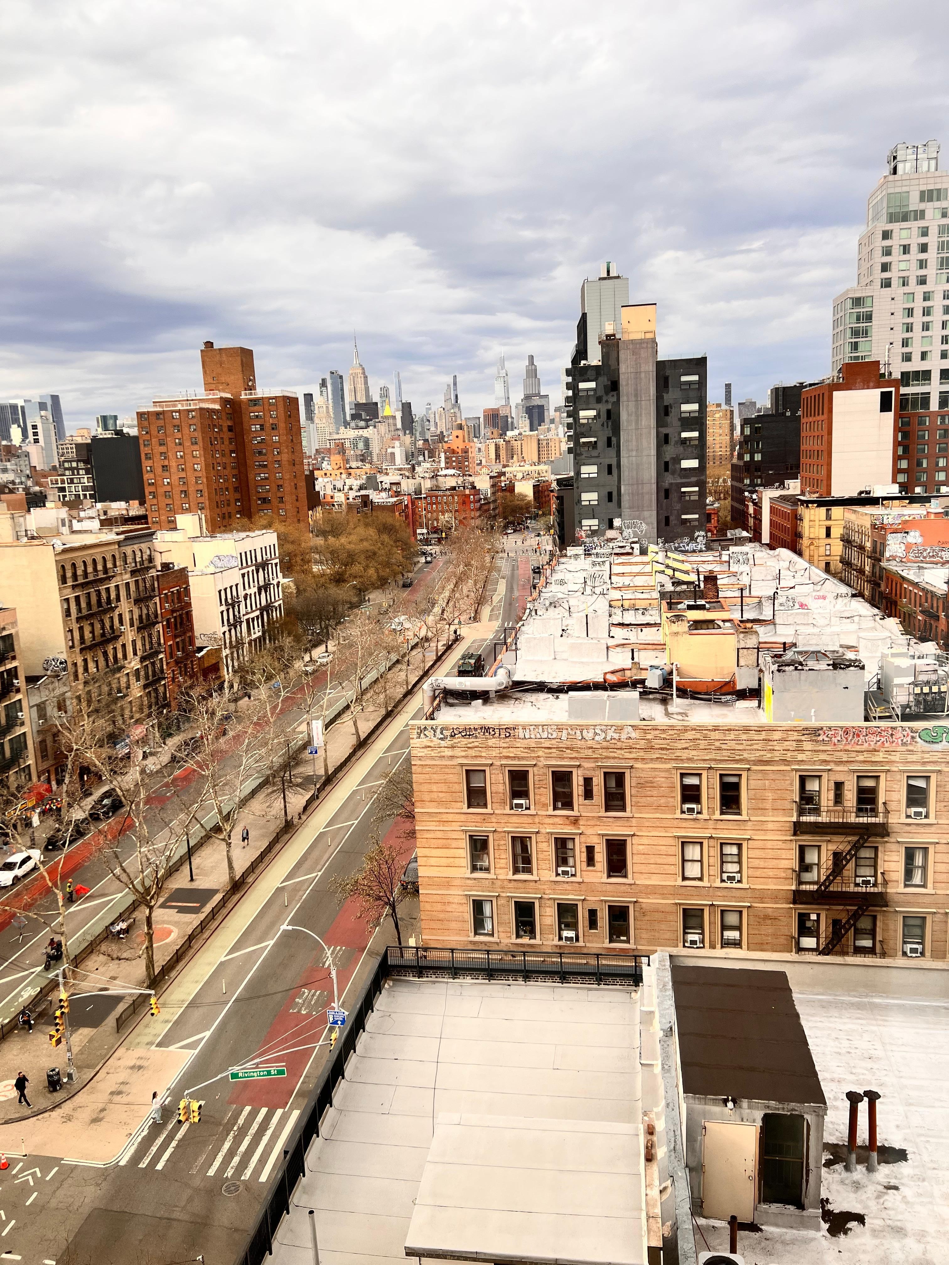 View from 11th floor corner room