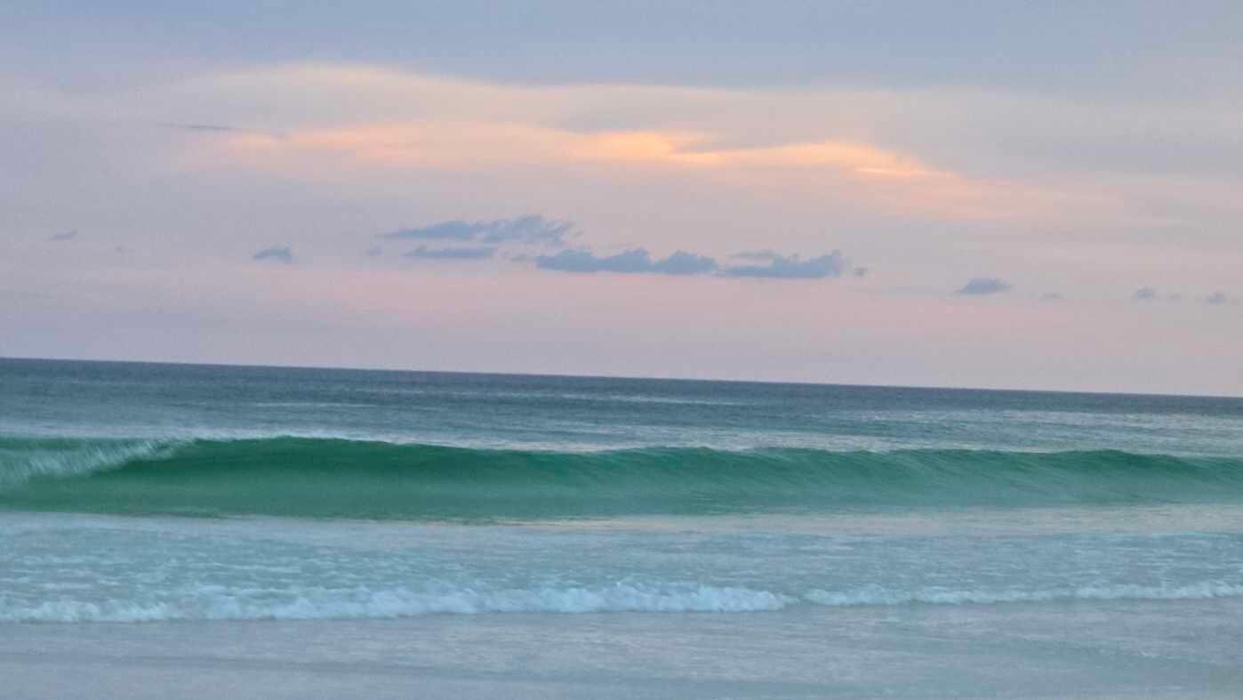 Beach in front of condo