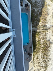 Pool view from 13th floor
