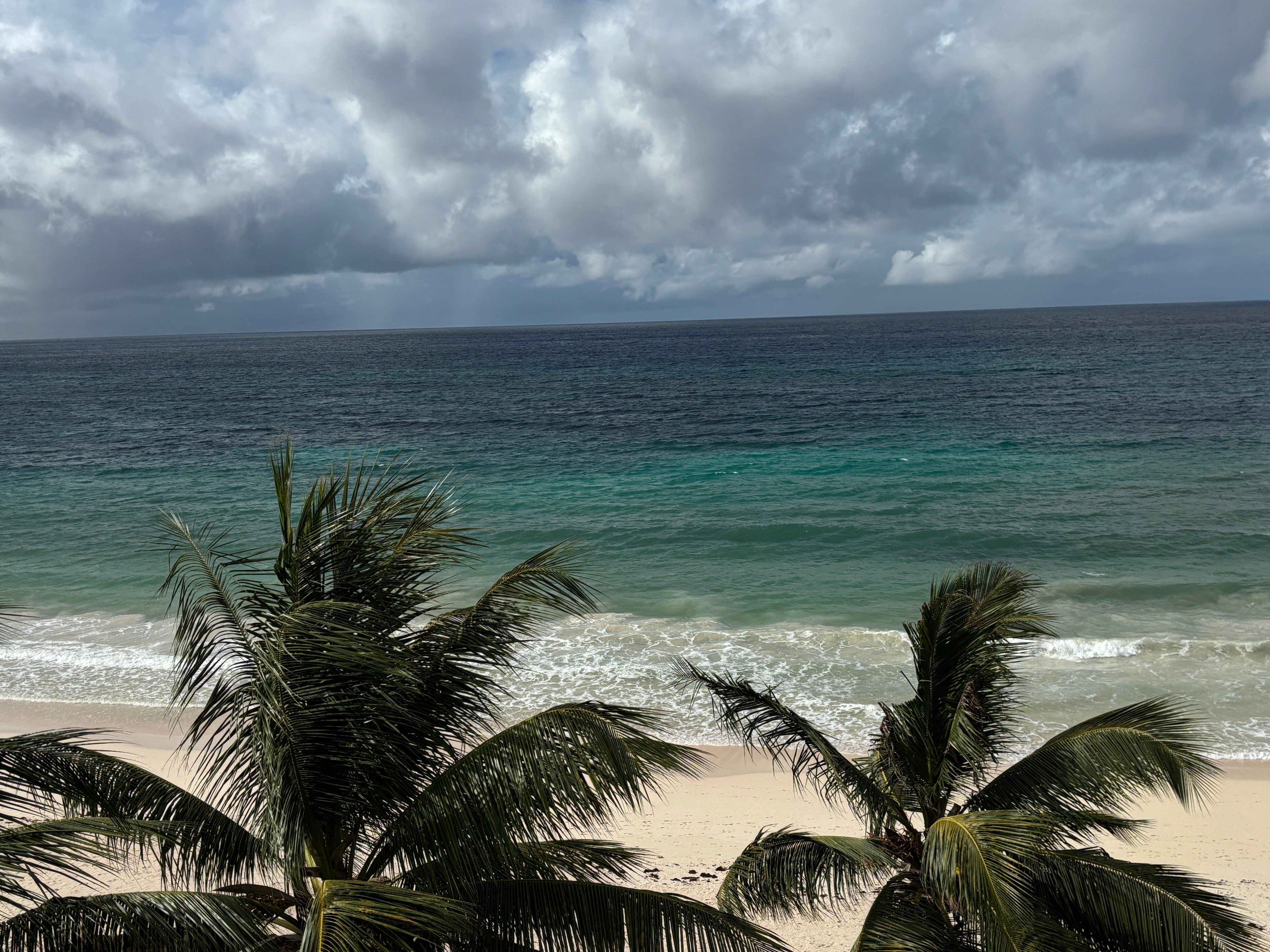 View from our balcony condo 