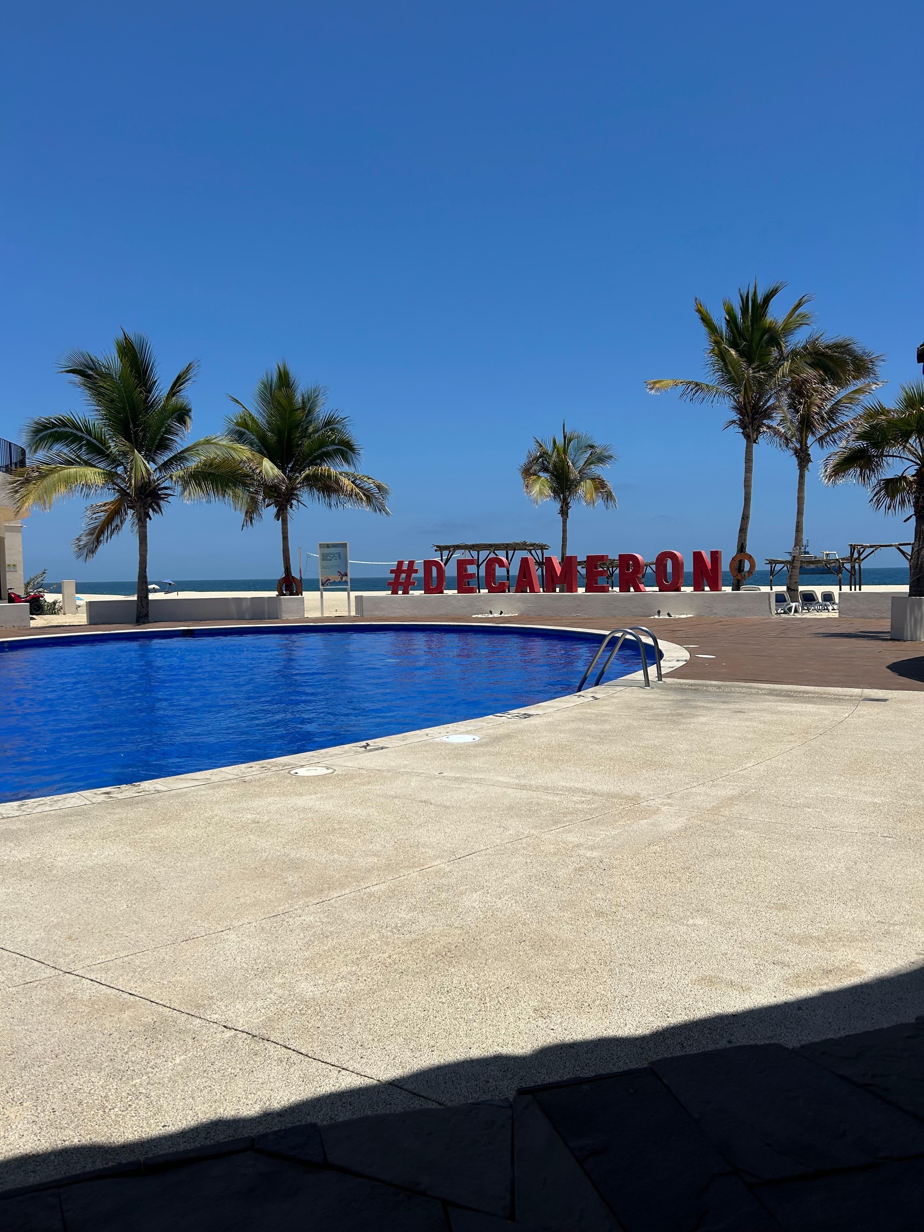 South end of
Pool area