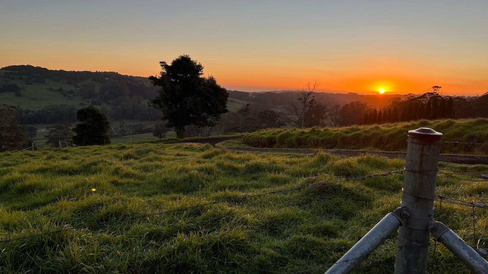 Sunrise in Autumn