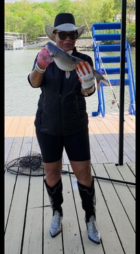 Mom celebrating 68 years young.