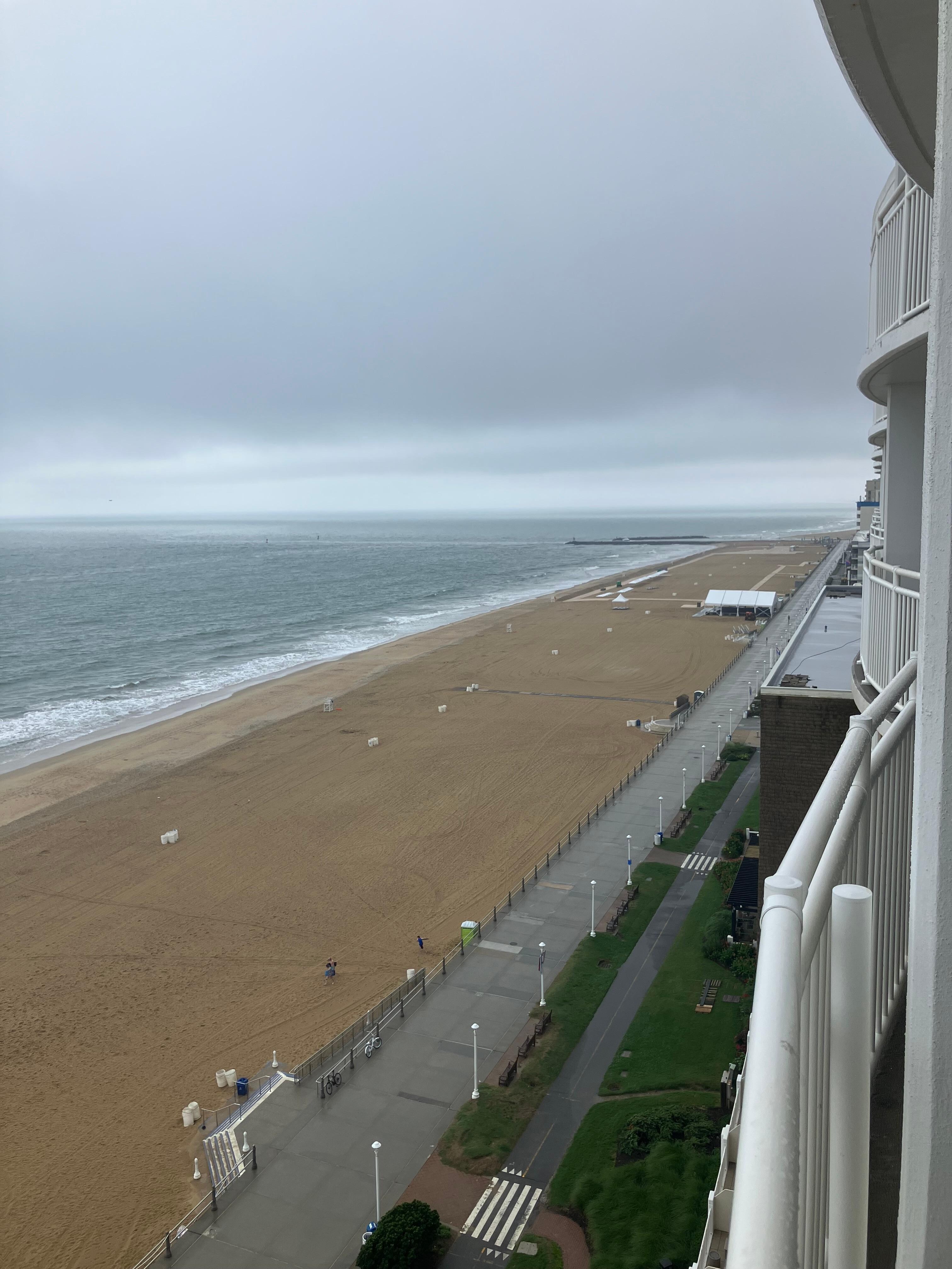 View from the balcony.