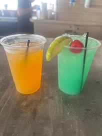 Happy hours (2 for 1) Mojitos different flavors. Don Q with different mixes