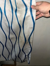 Stains on curtain
