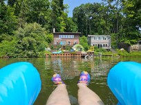 View from the lake.