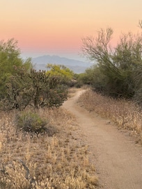 Not even a mile from the house on the walking trail. Gorgeous view