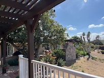 View from the porch!