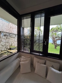 Broken window shades