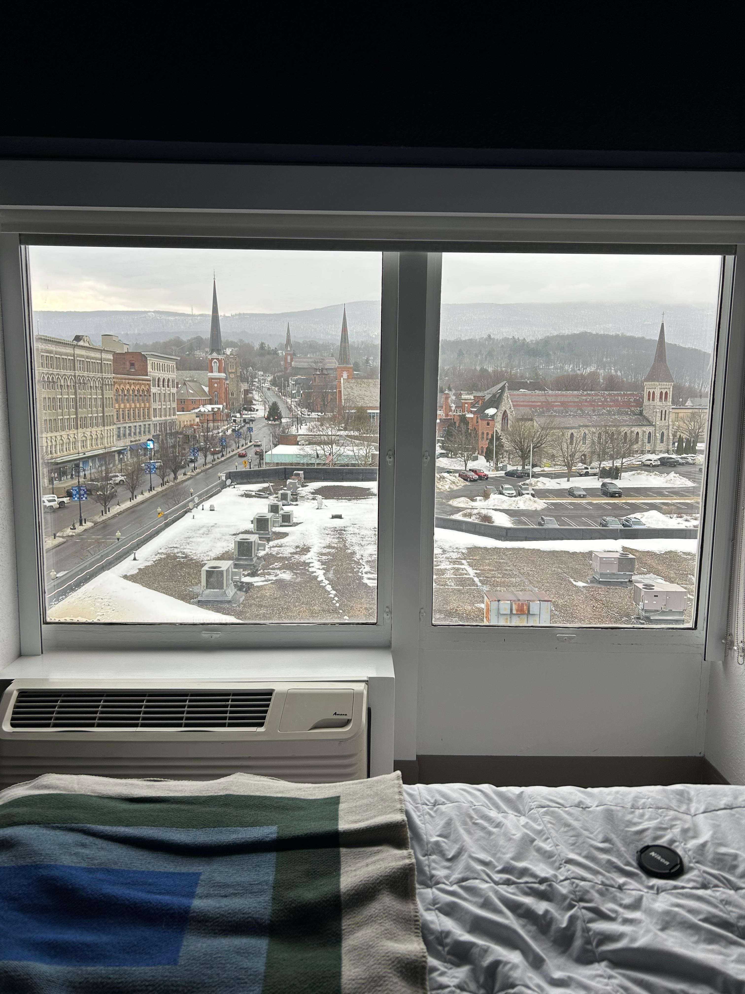 View from the room. 6th floor.