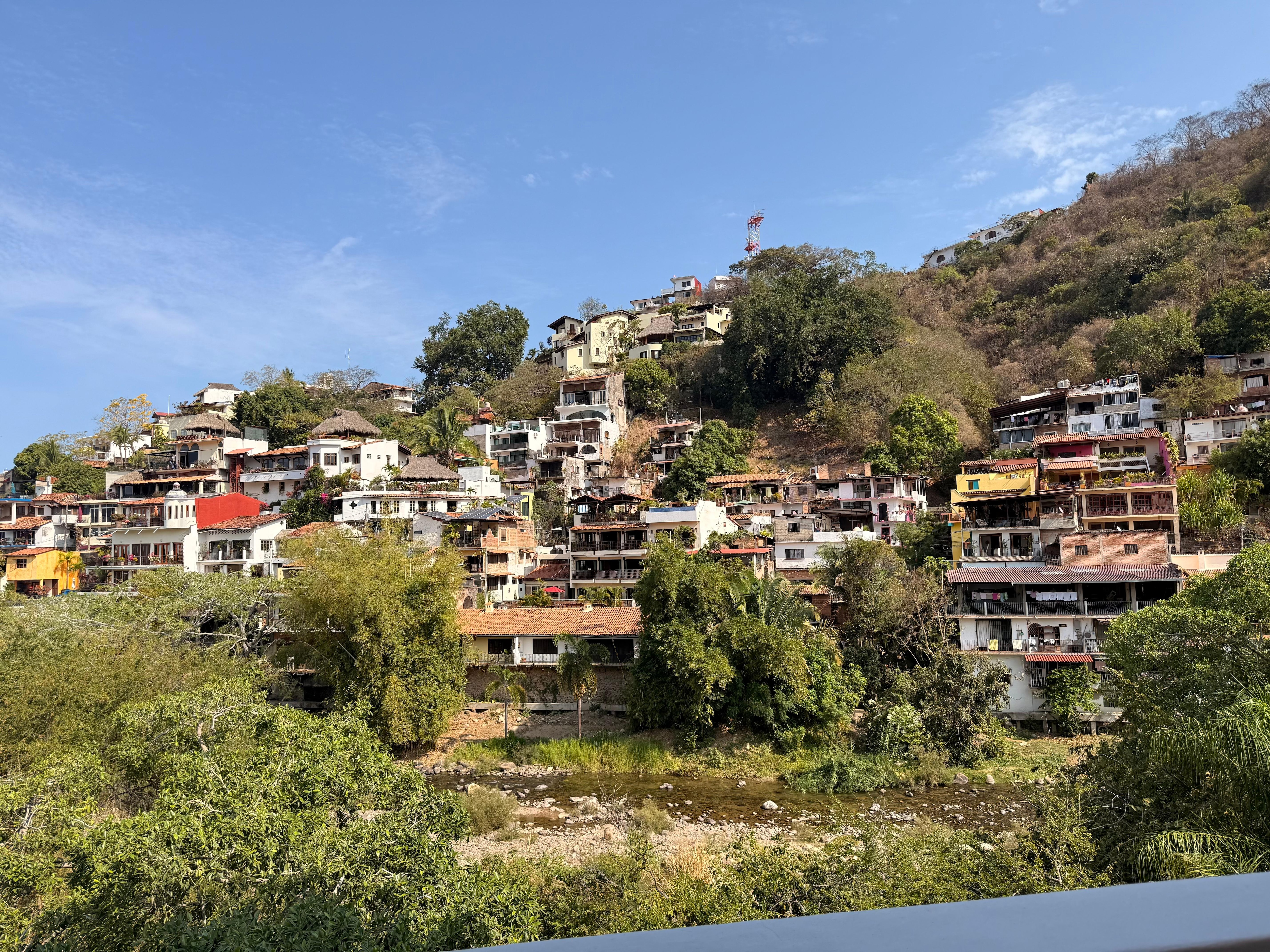 I had the river view…