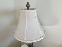 Every lampshade looked like this. Very dusty.