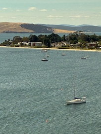 View out the room window