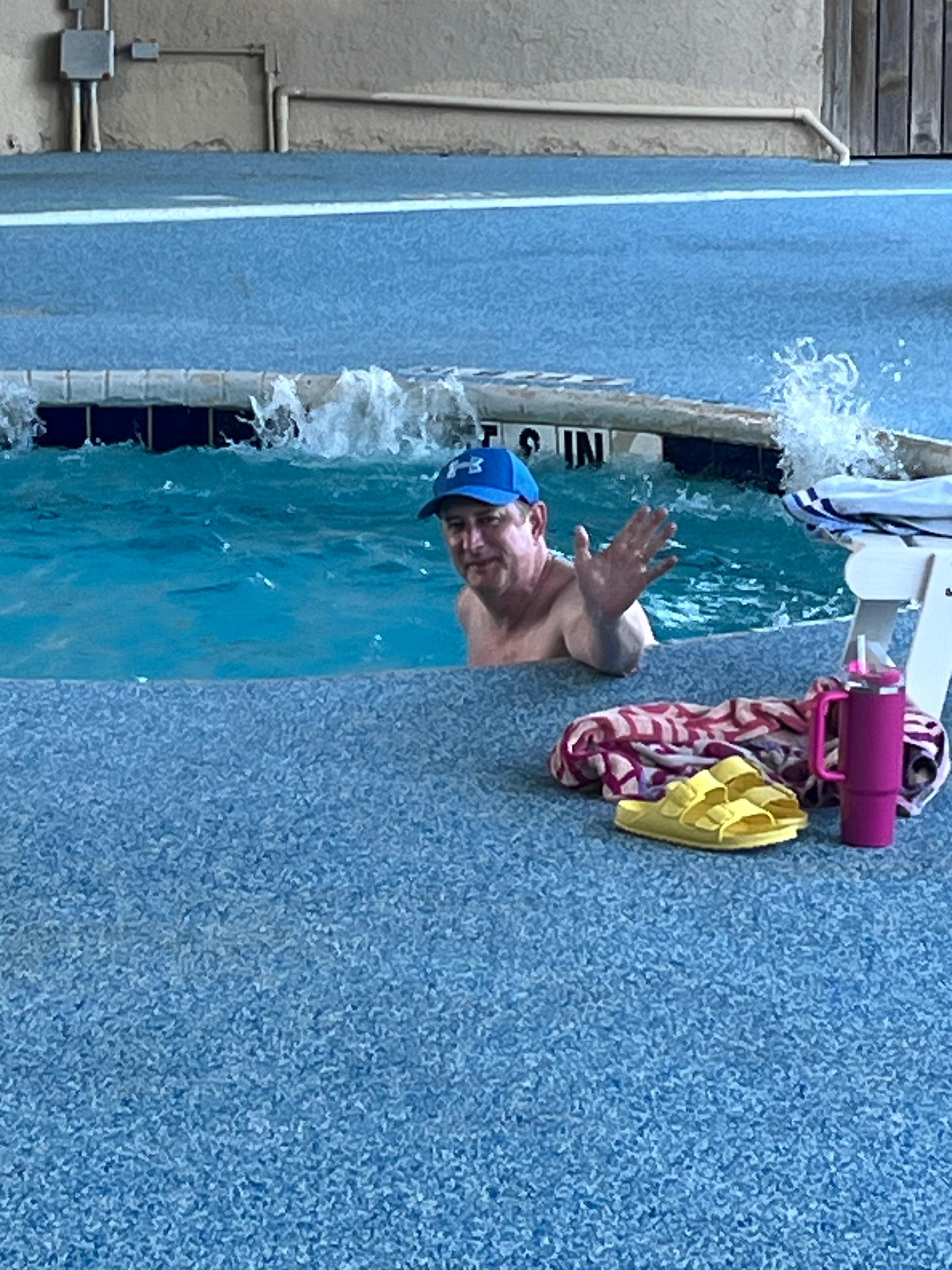 Enjoying the hot tubs a lot!  
