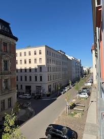 View from the street side windows