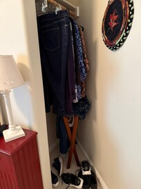 Downstairs bedroom closet