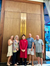 Tong was very helpful and a great person. Thank you Tong and reception staff.