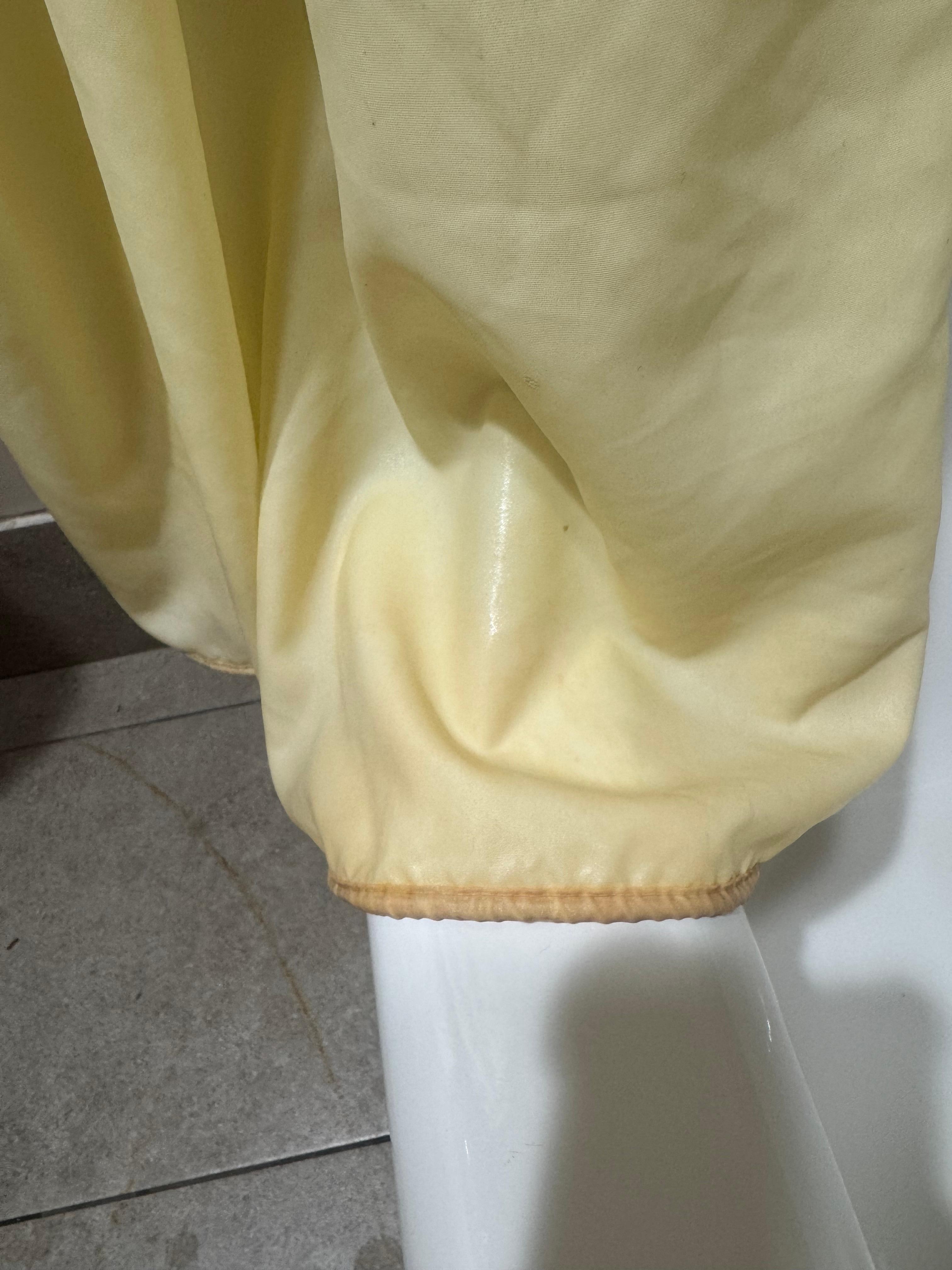 Dirty shower curtain