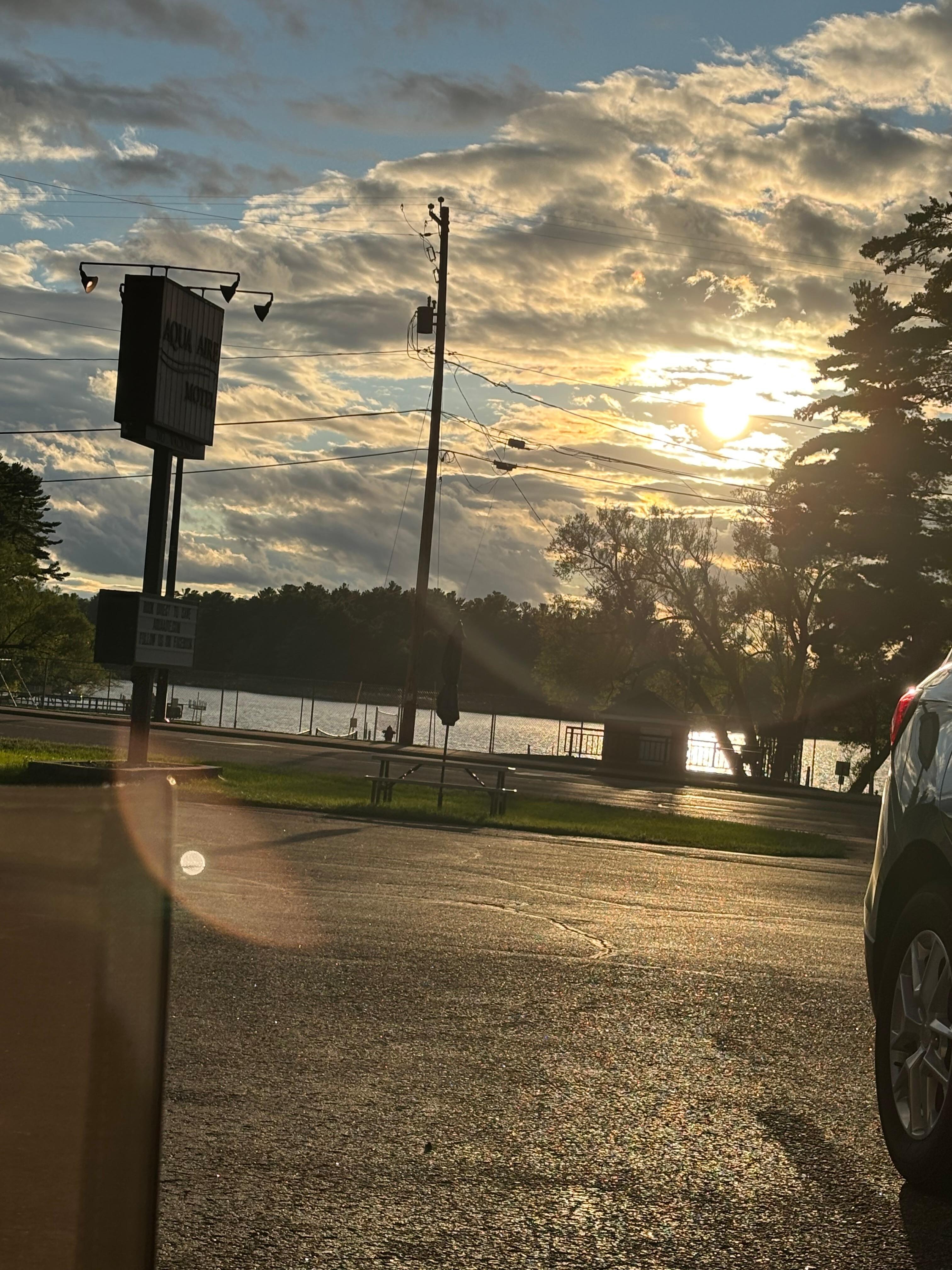 View from front porch 