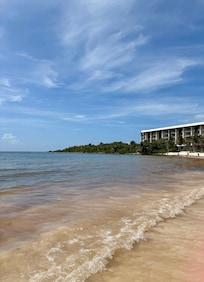 View from the beach