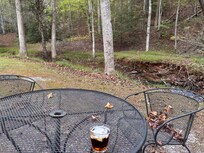 Sitting by the creek