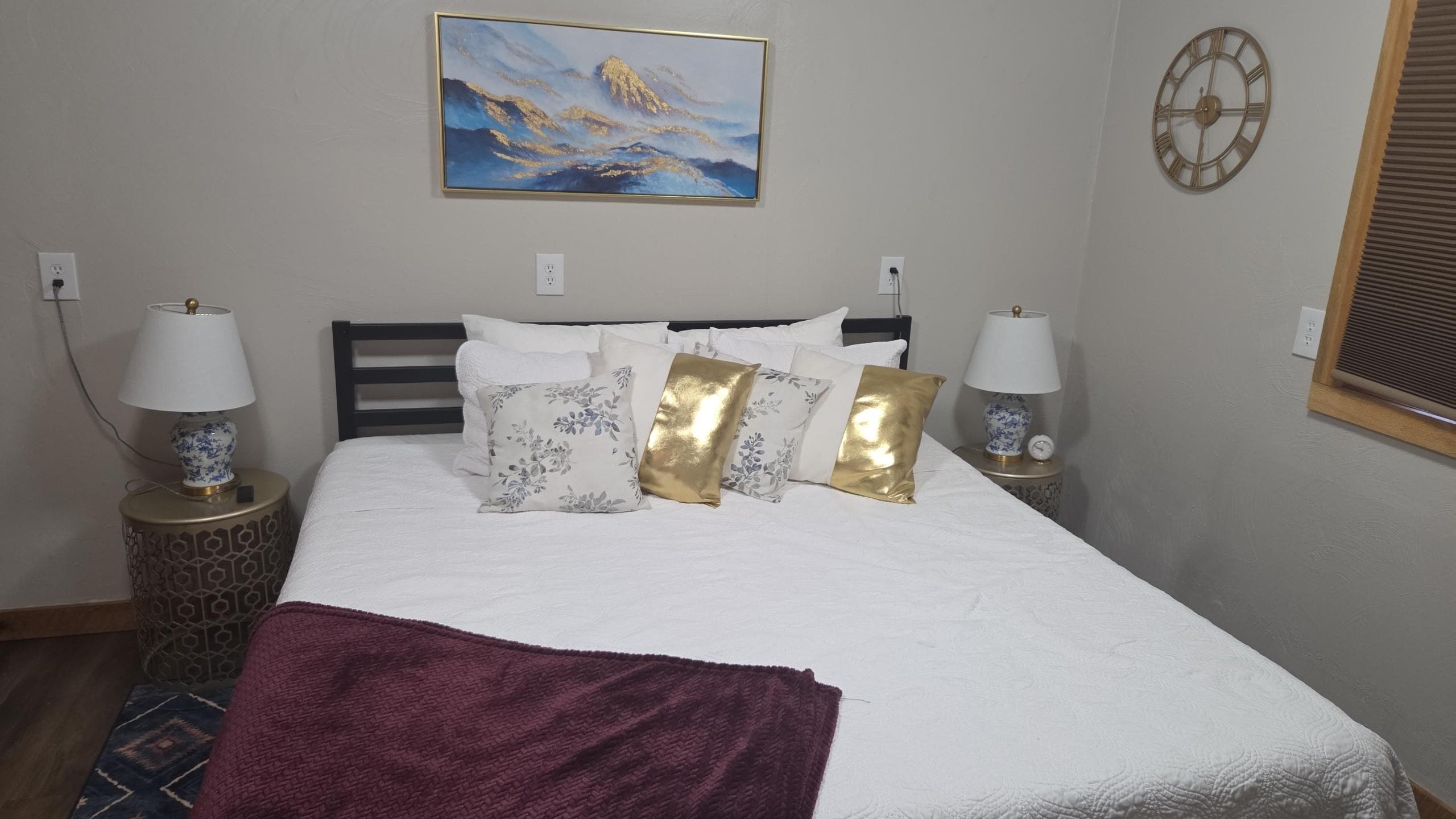 Master bedroom downstairs 