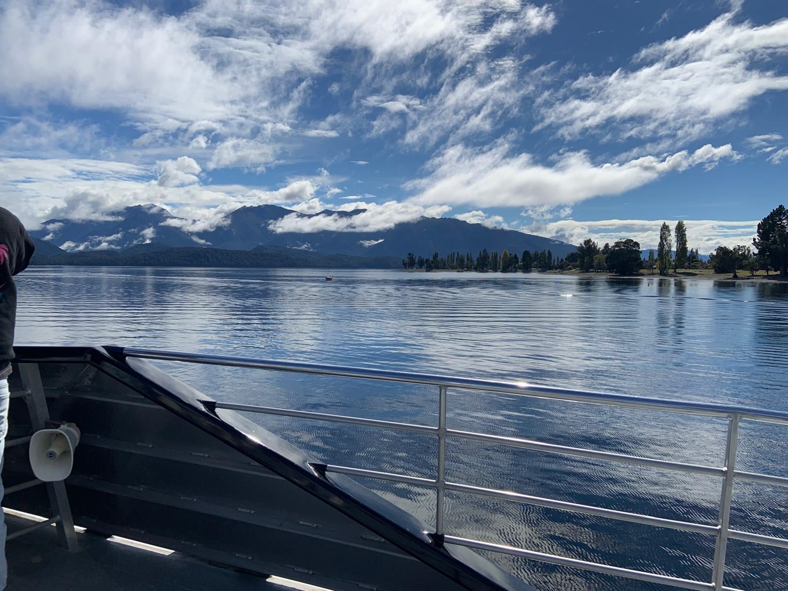Boat trip on Lake Te Anau