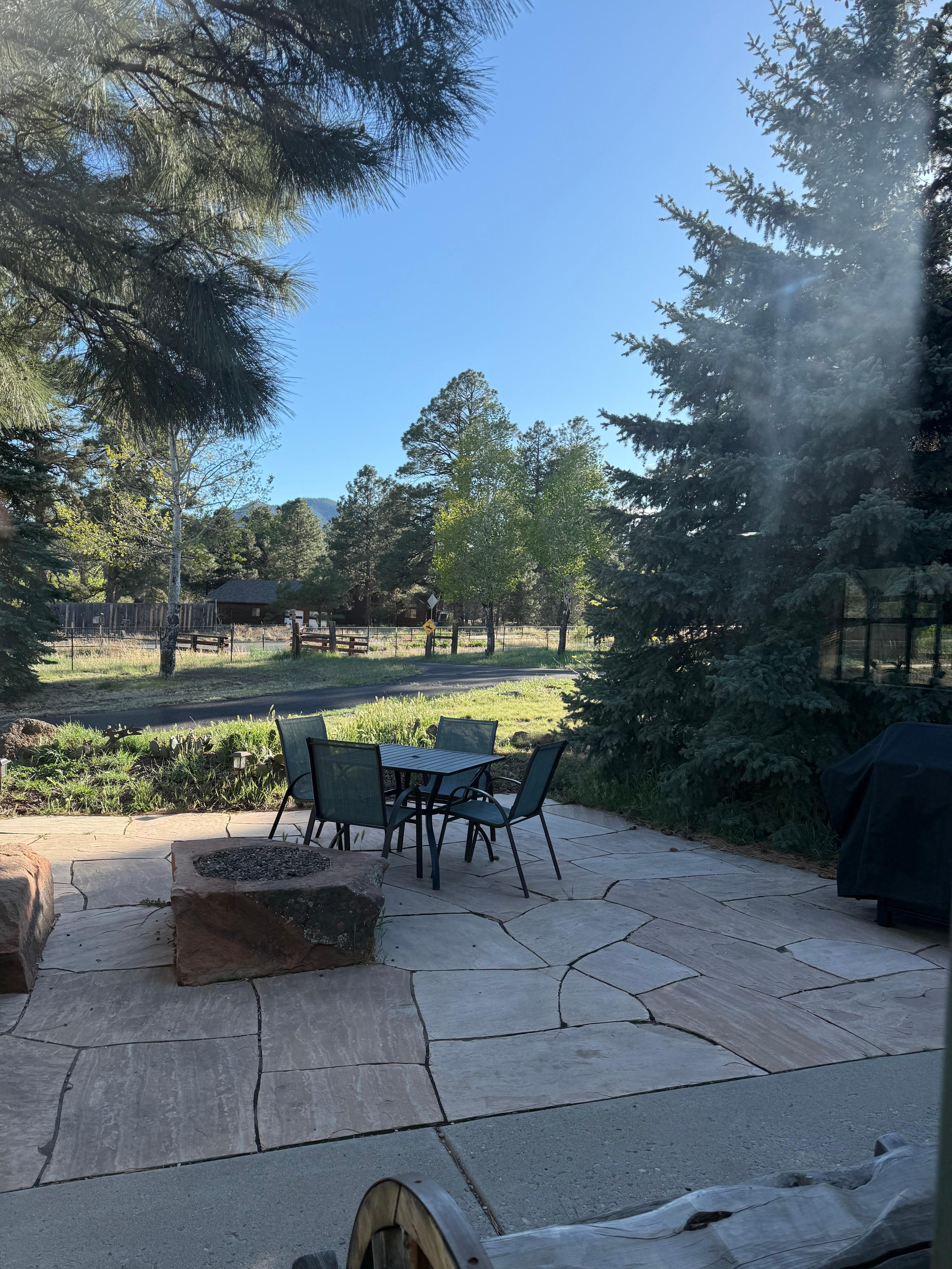 Outdoor seating area - perfect to relax 