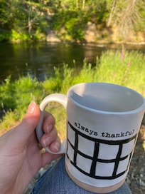 Peaceful morning watching nature before a packed day