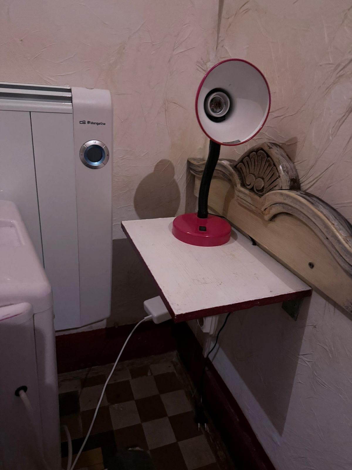 La lampara no tenía foco 