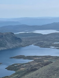 Utsikten fra Gaustatoppen