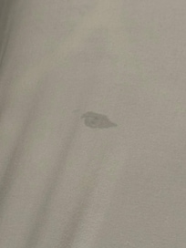 Unknown substance on our bed sheets.