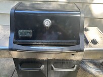 Dirty grill.