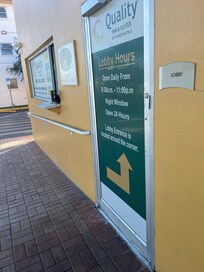 The front door / entrance area