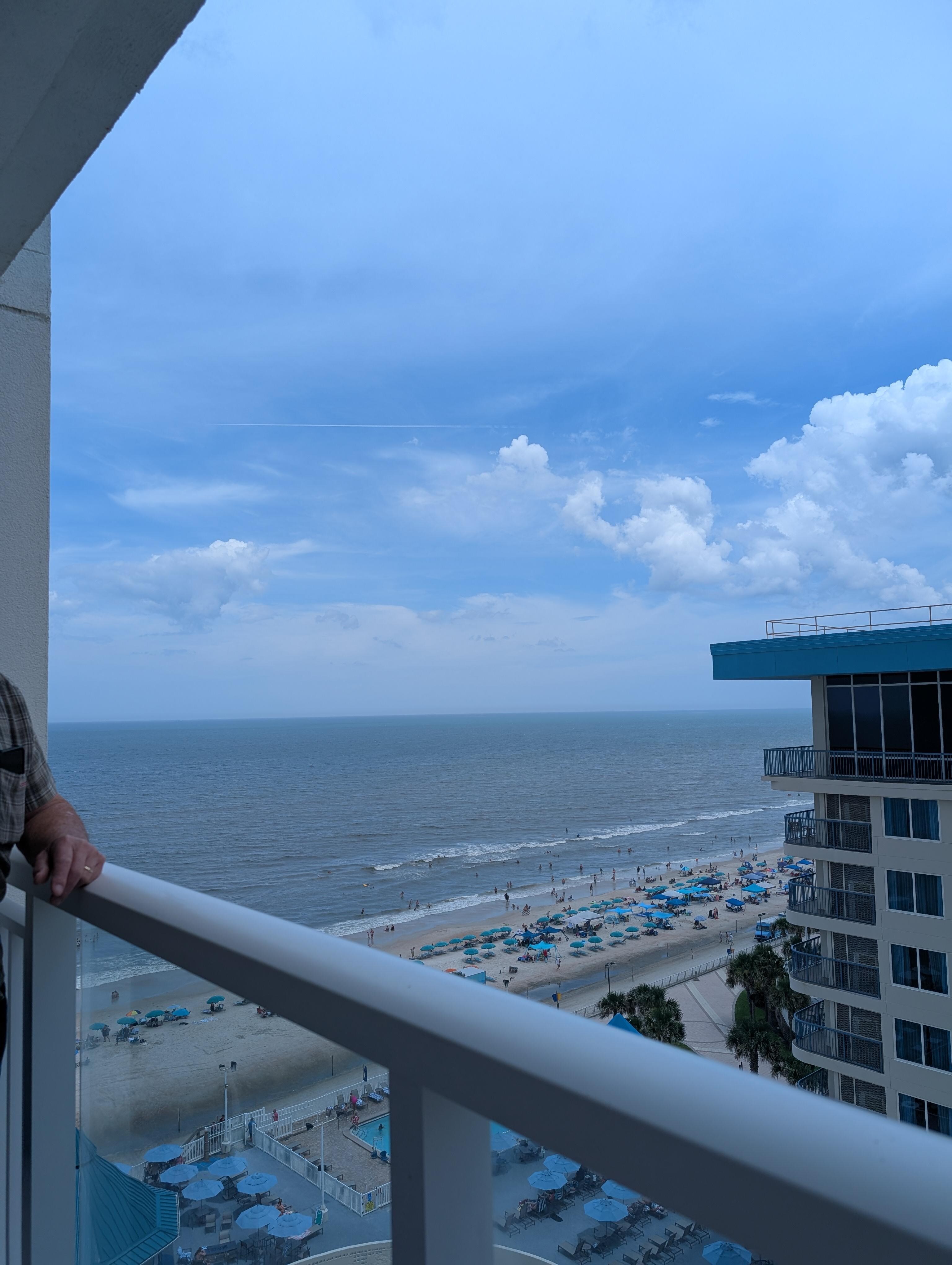 Our photo from our balcony.