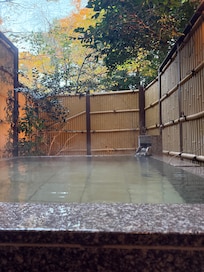 One of the private onsen