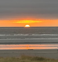 View from the wrap around deck.