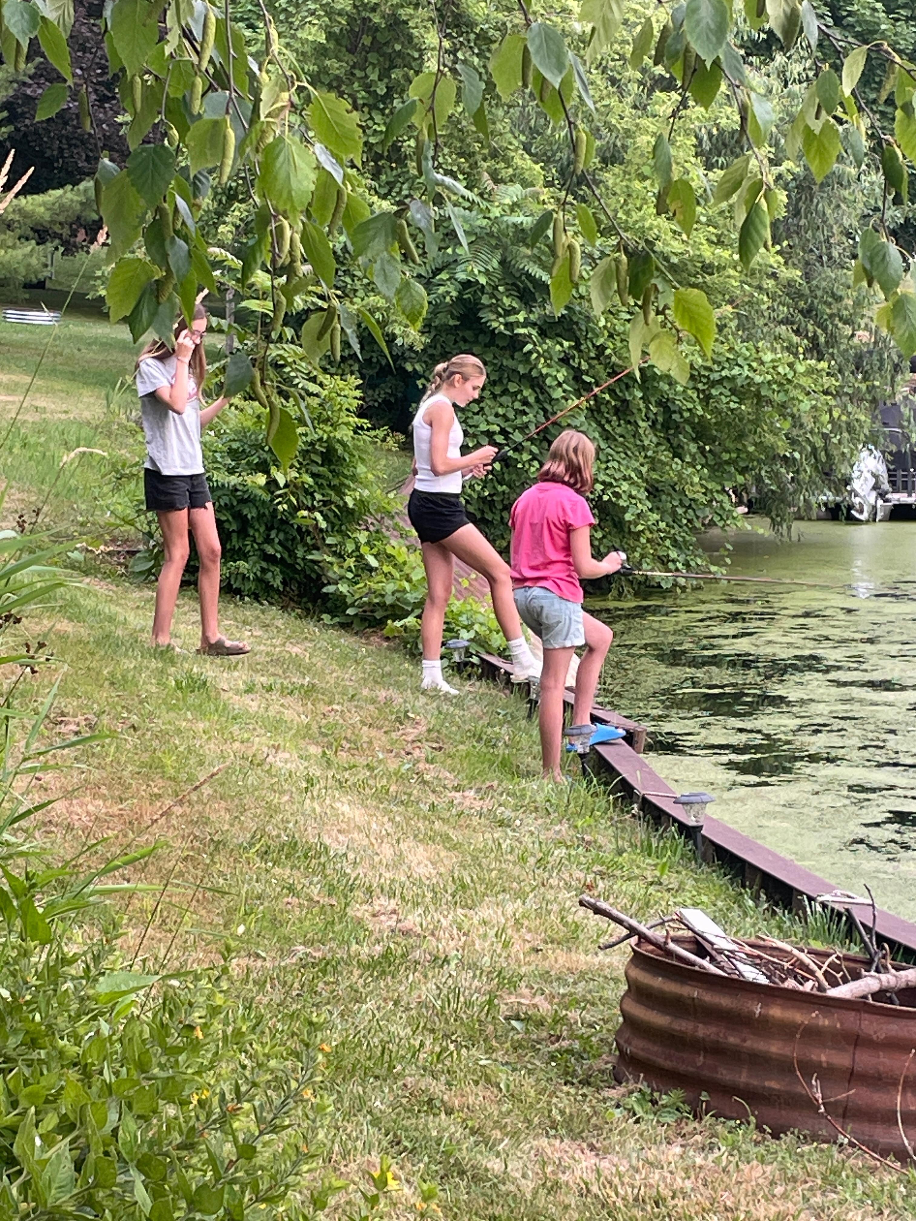 Fishing on the river 🐠🎣