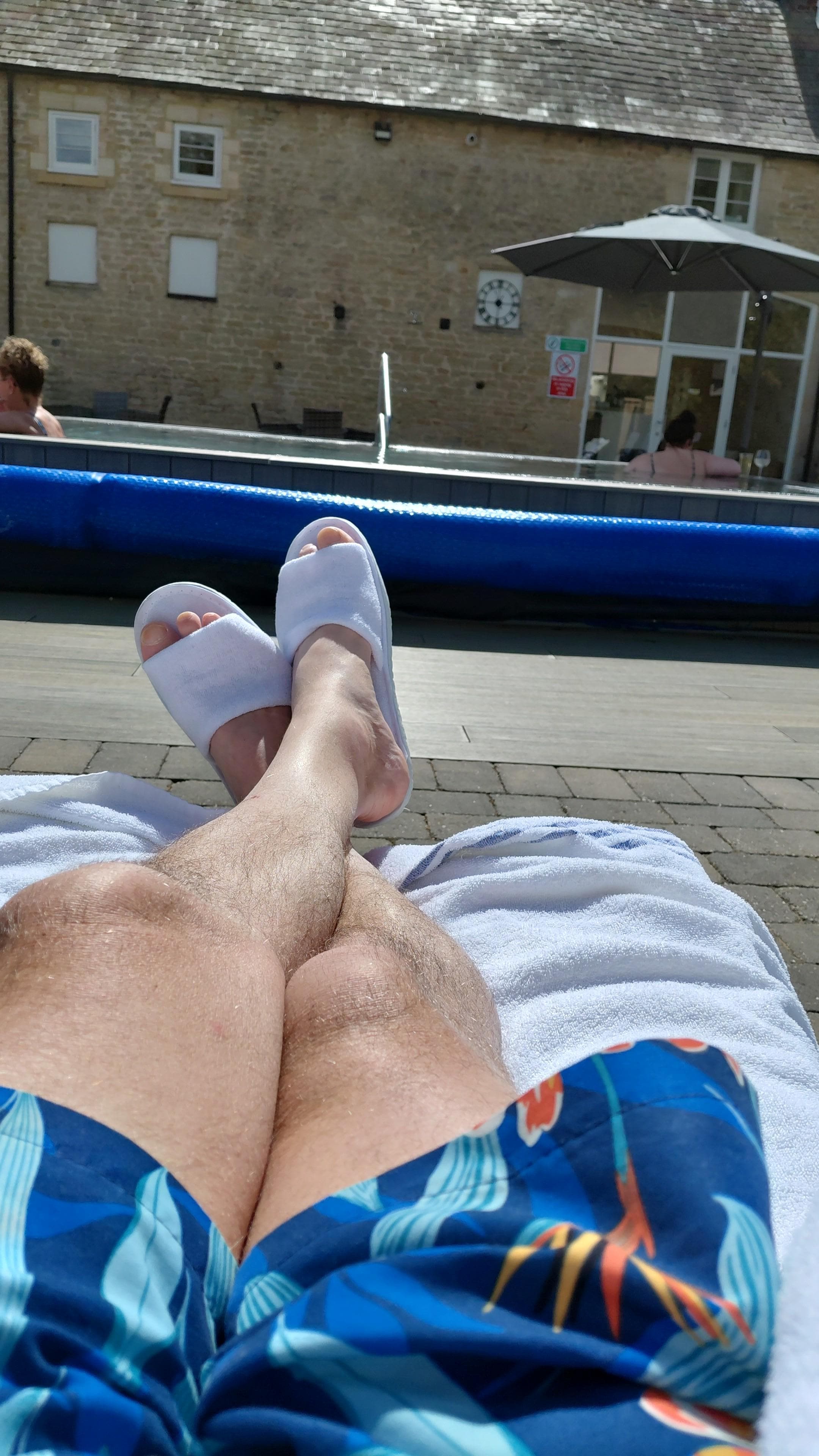 By the spa