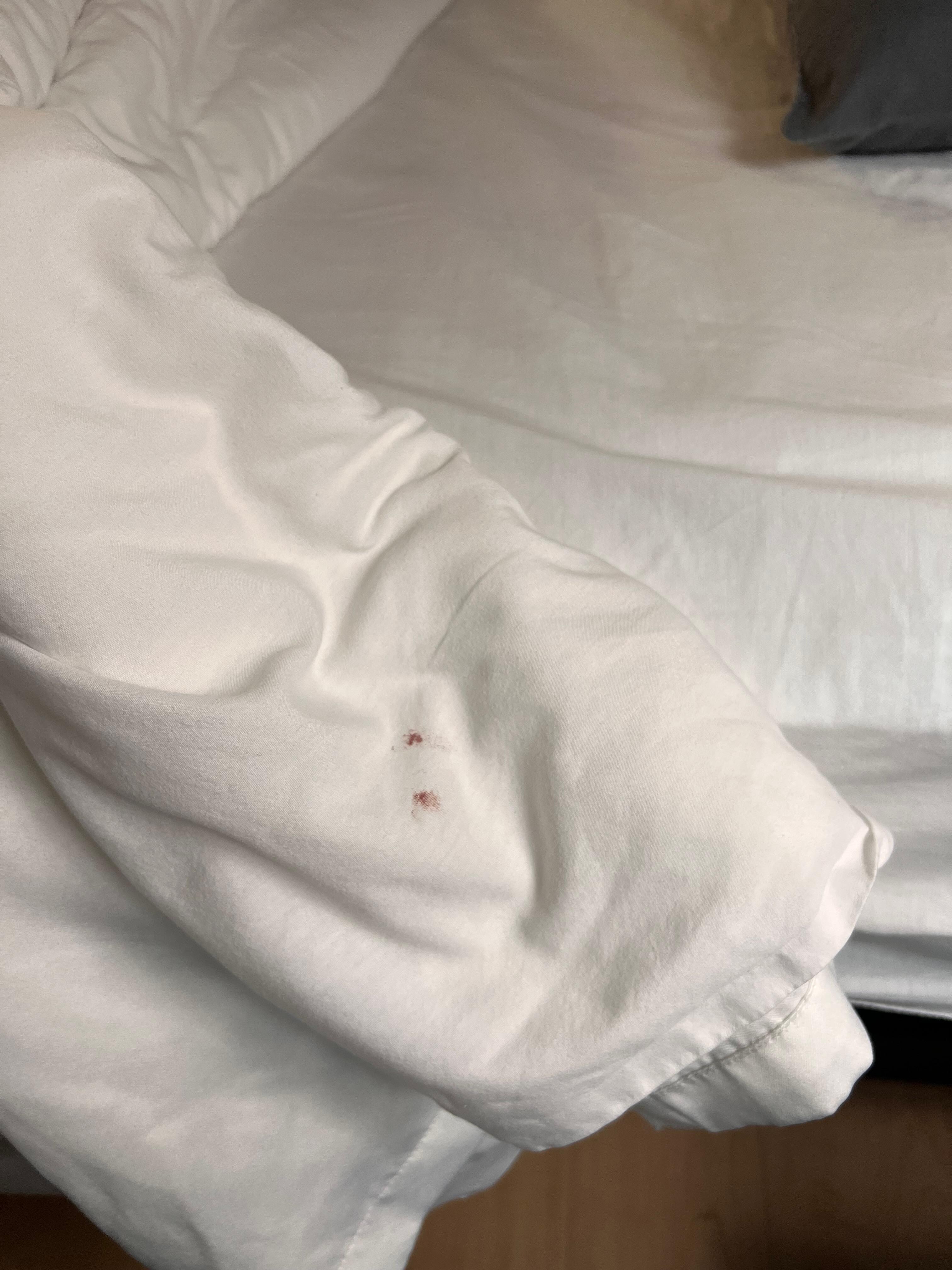 When sheets were pulled back