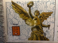 Mural of the Angel of Independence