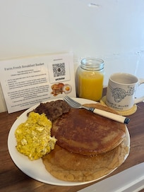 Farm fresh breakfast!