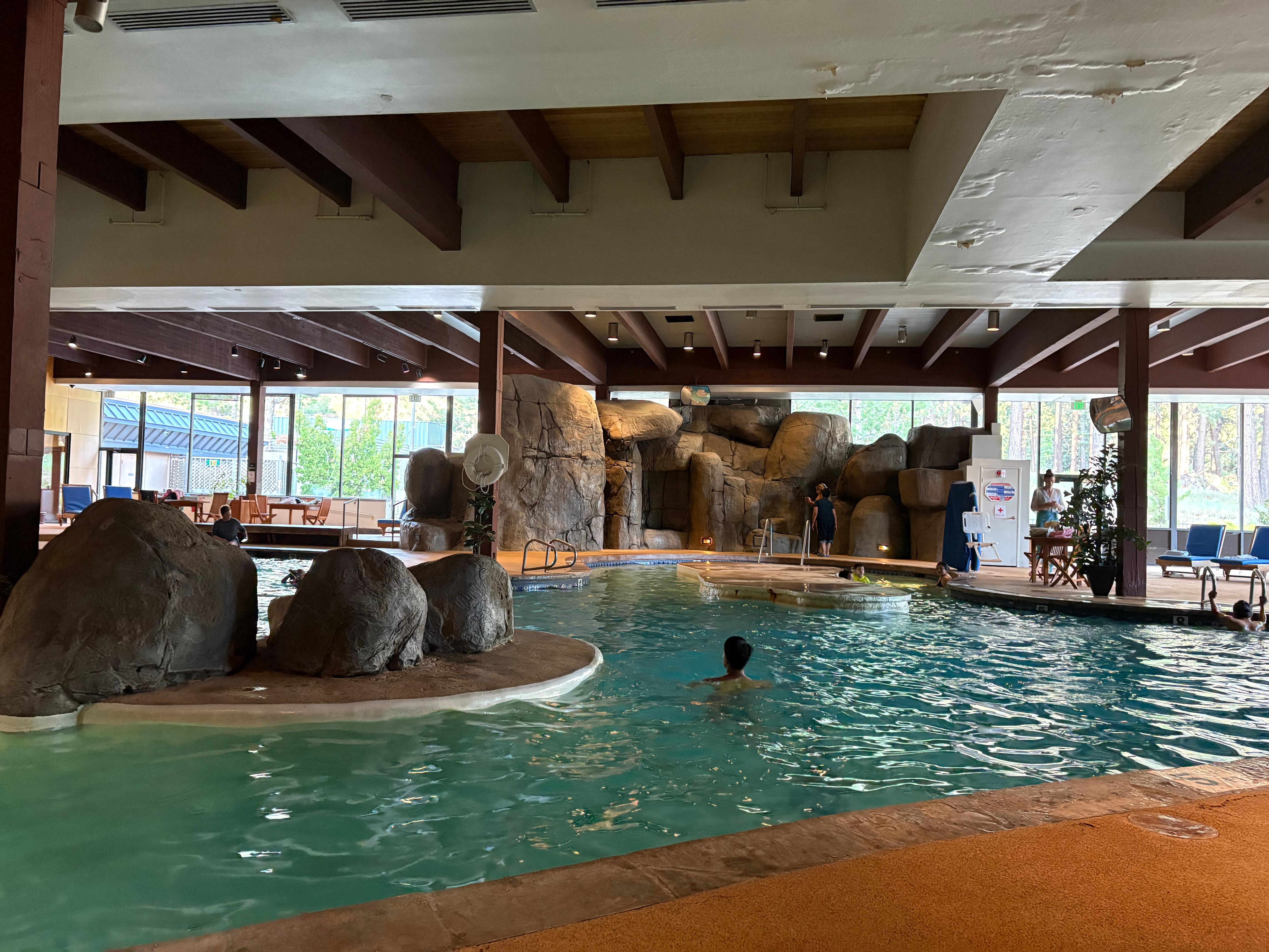 Donât miss the indoor pool!
