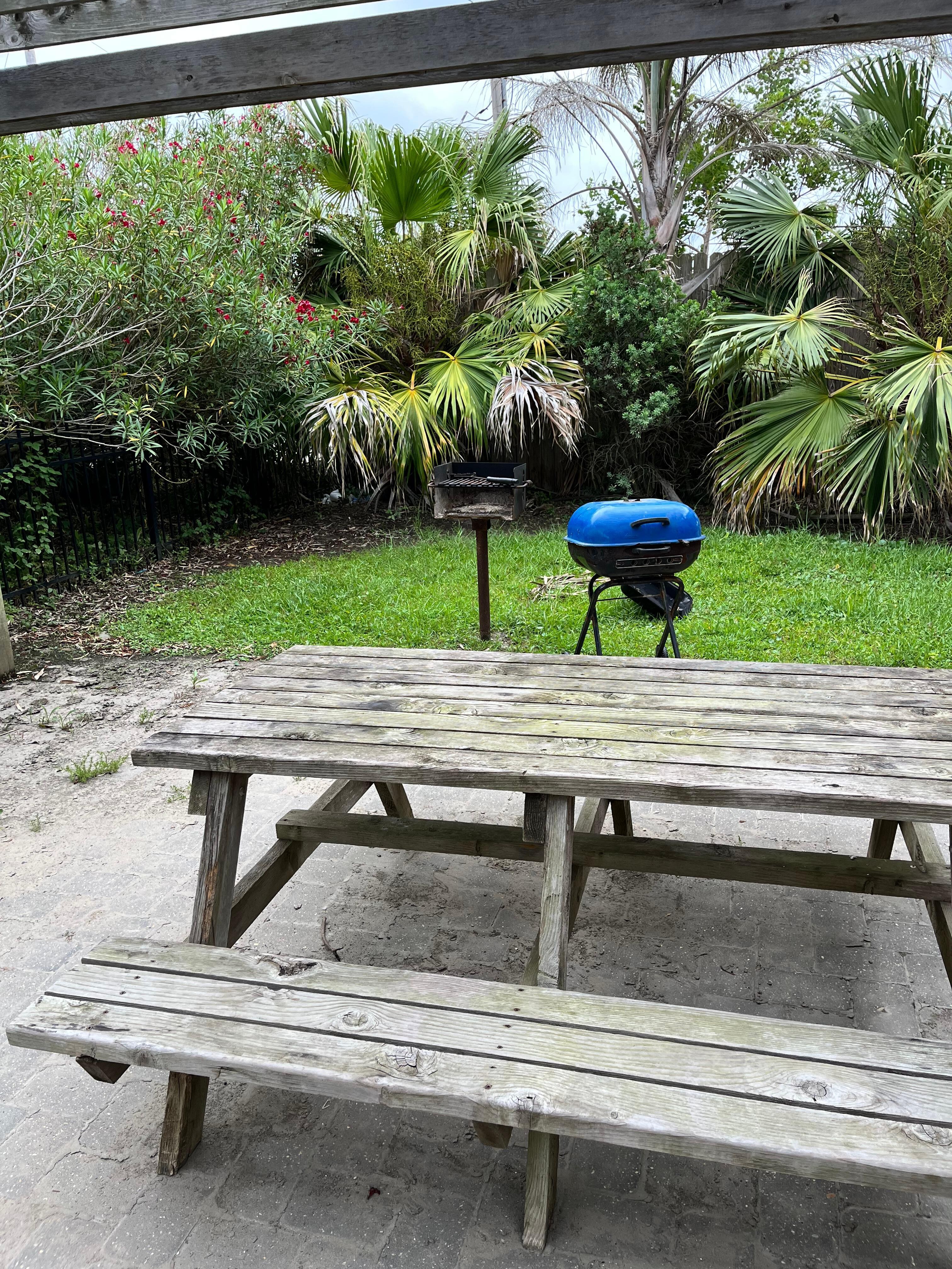BBQ area