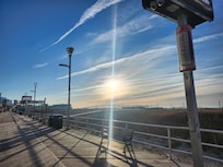 The view of the A.C. Boardwalk.