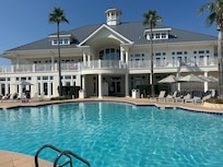 Beach Club with poolside food and drink available