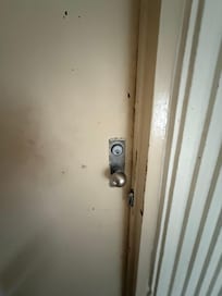 Gross front door