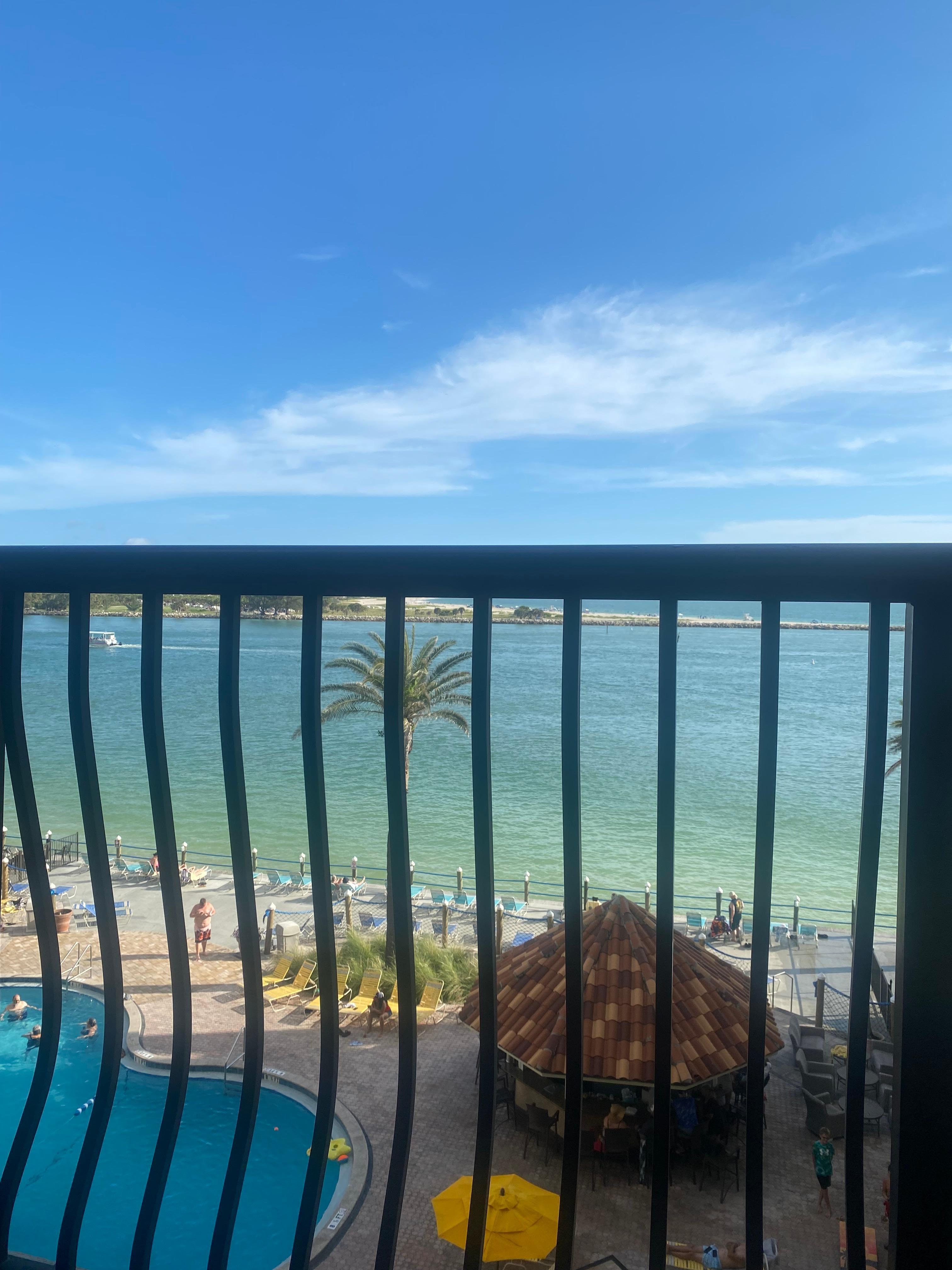 View from our room